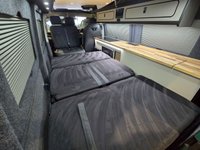 USED 2021 21 VOLKSWAGEN T6.1 Campervan 2.0 TDI T28 HIGHLINE EXECUTIVE 150 BHP DSG SWB BESPOKE LEATHER SLIDING RIB BED