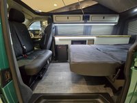 USED 2021 21 VOLKSWAGEN T6.1 Campervan 2.0 TDI T28 HIGHLINE EXECUTIVE 150 BHP DSG SWB BESPOKE LEATHER SLIDING RIB BED