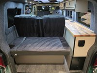 USED 2021 21 VOLKSWAGEN T6.1 Campervan 2.0 TDI T28 HIGHLINE EXECUTIVE 150 BHP DSG SWB BESPOKE LEATHER SLIDING RIB BED