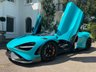 USED 2021 71 MCLAREN 765LT 4.0L 2d Spyder  AUTO  755 BHP FULL SPEC, SPYDER GLASS ROOF, P1 SEATS, FULL MAIN DEALER SERVICE HISTORY, TOKYO BLUE
