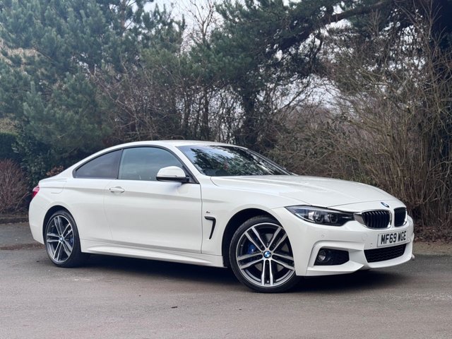 View our BMW 4 Series 2.0 420i GPF M Sport Coupe 2dr Petrol Auto xDrive Euro 6 (s/s) (184 ps)