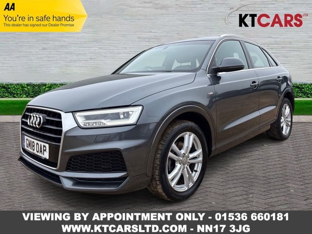 2018 AUDI Q3 1.4 TFSI CoD S line Edition SUV 5dr Petrol S Tronic Euro 6 (s/s) (150 ps)