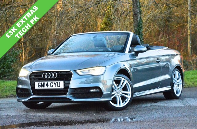 2014 AUDI A3 CABRIOLET 2.0 TDI S line Convertible 2dr Diesel Manual Euro 6 (s/s) (150 ps) 2014 photo