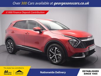 2025 KIA SPORTAGE 1.6 h T-GDi 3 SUV 5dr Petrol Hybrid Auto Euro 6 (s/s) (207 bhp) &pound;24995.00