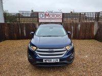USED 2016 66 FORD EDGE 2.0 TDCi Zetec SUV 5dr Diesel Manual AWD Euro 6 (s/s) (180 ps) ** WE OFFER FINANCE ON THIS CAR **