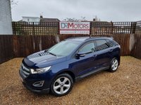 USED 2016 66 FORD EDGE 2.0 TDCi Zetec SUV 5dr Diesel Manual AWD Euro 6 (s/s) (180 ps) ** WE OFFER FINANCE ON THIS CAR **