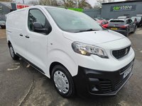 USED 2021 21 PEUGEOT EXPERT White 2.0 BlueHDi Euro 6 panel , 51,200 miles, ULEZ compliant, 6-Speed manual, A/C, Bluetooth, Cruise, DAB, Rear sensors. Final price plus VAT @ 20%! This 2021 Peugeot Expert boasts an exceptional service history, with its last service completed on 24th April 2025 at 45,676 miles, and a remarkably low mileage of just 51,200 miles for its age, having had only one owner. This 2.0 BlueHDi 1400 Professional Standard Panel Van MWB Euro 6 (s/s) 6dr is a robust diesel vehicle, presented in the Professional trim. It comes with a 3 month warranty and a 12 month MOT provided on purchase, ensuring peace of mind. Notable features include the Visibility P