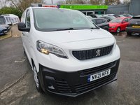 USED 2021 21 PEUGEOT EXPERT White 2.0 BlueHDi Euro 6 panel , 51,200 miles, ULEZ compliant, 6-Speed manual, A/C, Bluetooth, Cruise, DAB, Rear sensors. Final price plus VAT @ 20%! This 2021 Peugeot Expert boasts an exceptional service history, with its last service completed on 24th April 2025 at 45,676 miles, and a remarkably low mileage of just 51,200 miles for its age, having had only one owner. This 2.0 BlueHDi 1400 Professional Standard Panel Van MWB Euro 6 (s/s) 6dr is a robust diesel vehicle, presented in the Professional trim. It comes with a 3 month warranty and a 12 month MOT provided on purchase, ensuring peace of mind. Notable features include the Visibility P