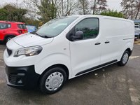USED 2021 21 PEUGEOT EXPERT White 2.0 BlueHDi Euro 6 panel , 51,200 miles, ULEZ compliant, 6-Speed manual, A/C, Bluetooth, Cruise, DAB, Rear sensors. Final price plus VAT @ 20%! This 2021 Peugeot Expert boasts an exceptional service history, with its last service completed on 24th April 2025 at 45,676 miles, and a remarkably low mileage of just 51,200 miles for its age, having had only one owner. This 2.0 BlueHDi 1400 Professional Standard Panel Van MWB Euro 6 (s/s) 6dr is a robust diesel vehicle, presented in the Professional trim. It comes with a 3 month warranty and a 12 month MOT provided on purchase, ensuring peace of mind. Notable features include the Visibility P