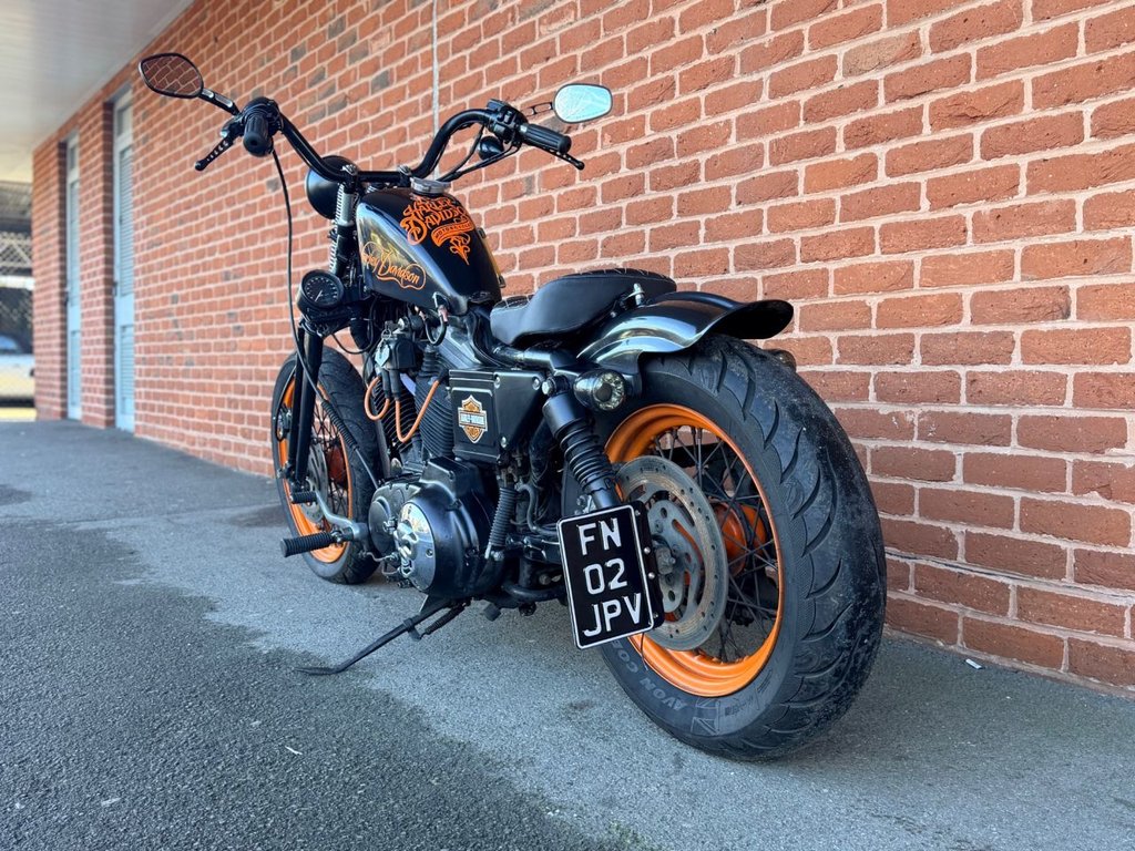 USED 2002 02 HARLEY-DAVIDSON SPORTSTER Custom Bobber 883cc // px swap 