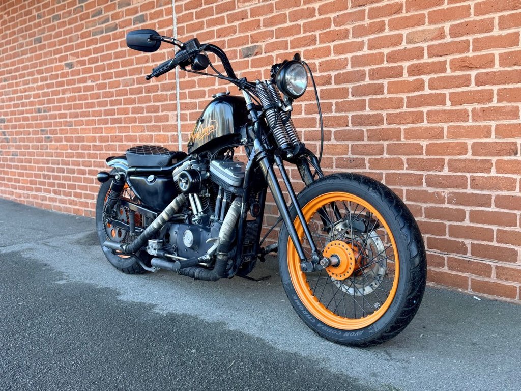 USED 2002 02 HARLEY-DAVIDSON SPORTSTER Custom Bobber 883cc // px swap 