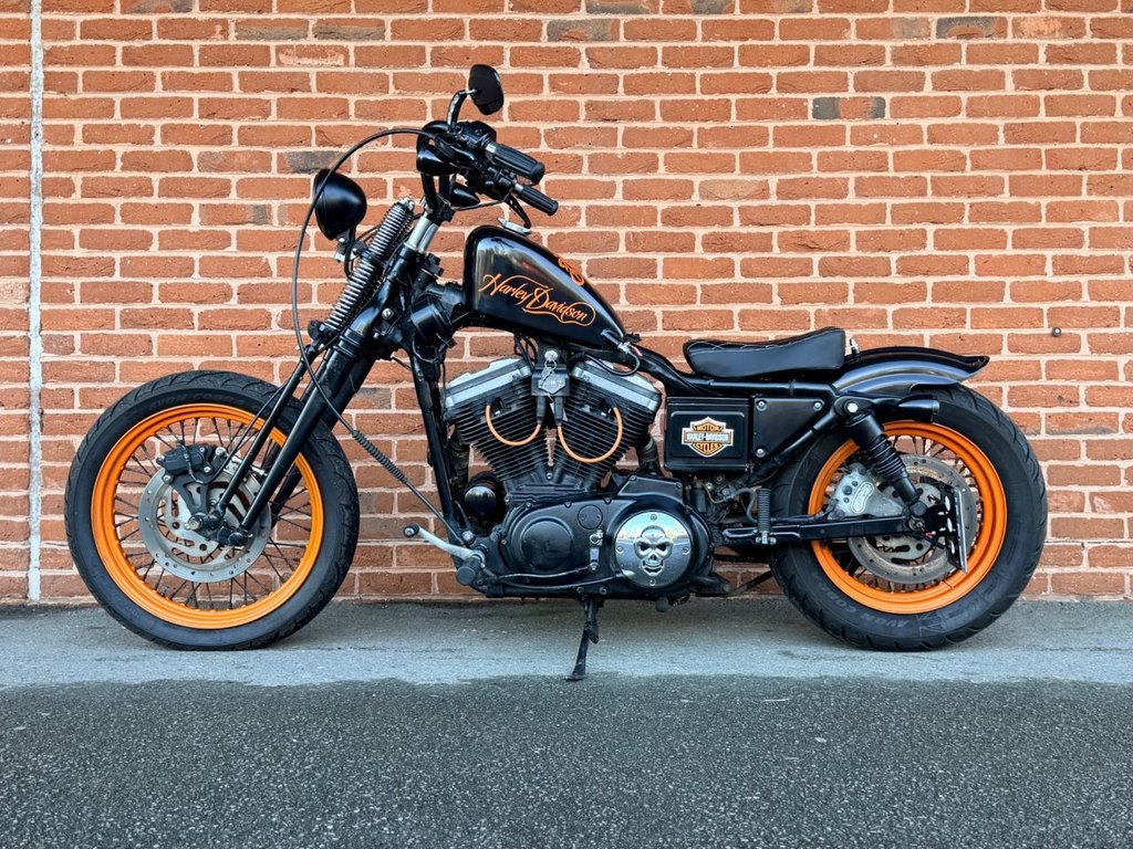 USED 2002 02 HARLEY-DAVIDSON SPORTSTER Custom Bobber 883cc // px swap 