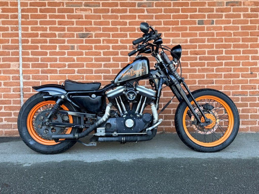 USED 2002 02 HARLEY-DAVIDSON SPORTSTER Custom Bobber 883cc // px swap 