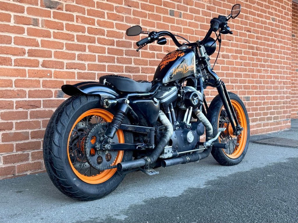 USED 2002 02 HARLEY-DAVIDSON SPORTSTER Custom Bobber 883cc // px swap 