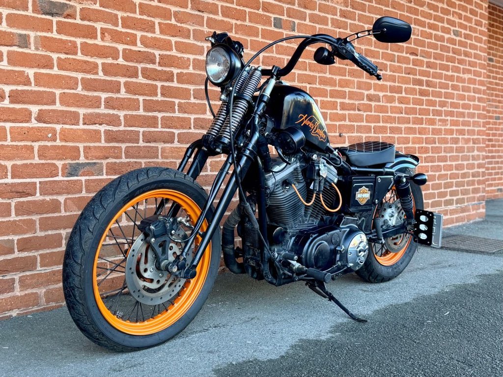 USED 2002 02 HARLEY-DAVIDSON SPORTSTER Custom Bobber 883cc // px swap 