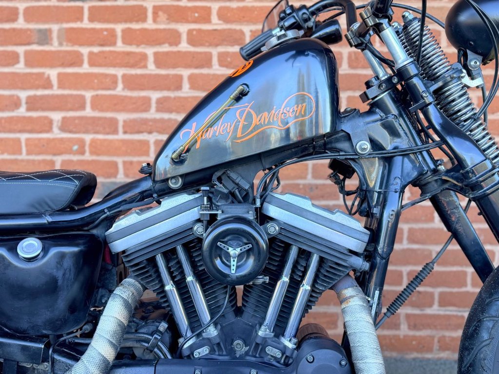 USED 2002 02 HARLEY-DAVIDSON SPORTSTER Custom Bobber 883cc // px swap 