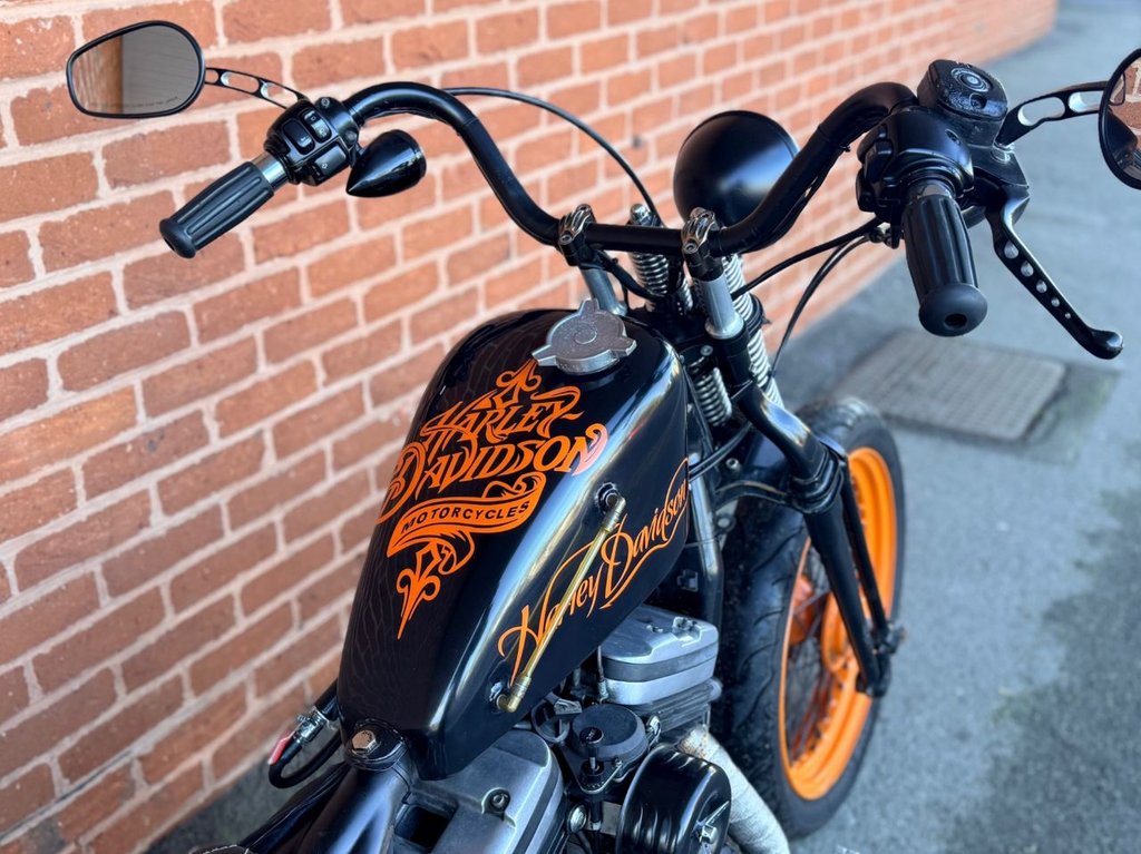 USED 2002 02 HARLEY-DAVIDSON SPORTSTER Custom Bobber 883cc // px swap 