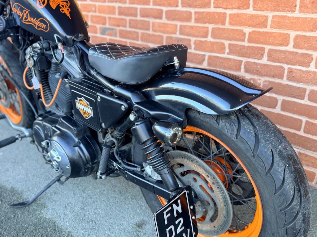 USED 2002 02 HARLEY-DAVIDSON SPORTSTER Custom Bobber 883cc // px swap 