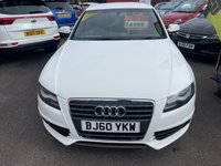 USED 2011 60 AUDI A4 AVANT 2.0 TDI S line Special Edition Estate 5dr Diesel Manual Euro 5 (s/s) (143 ps) 13 SERVICES VERY WELL MAINTINED: