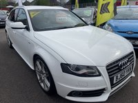 USED 2011 60 AUDI A4 AVANT 2.0 TDI S line Special Edition Estate 5dr Diesel Manual Euro 5 (s/s) (143 ps) 13 SERVICES VERY WELL MAINTINED: