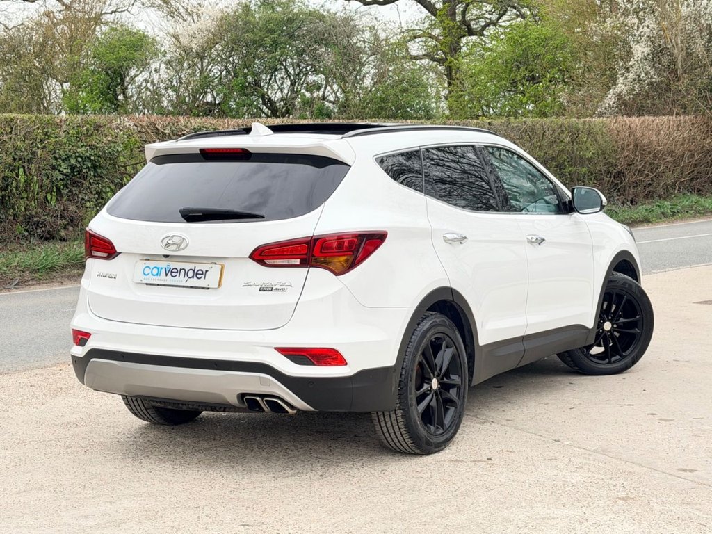 USED 2016 65 HYUNDAI SANTA FE 2.2 CRDi Blue Drive Premium SE SUV 5dr Diesel Auto 4WD Euro 6 (s/s) (7 Seat) (200ps) 5 Services|Roof|Camera|SatNav|R.F Sensors|Heated & Cold Seats|