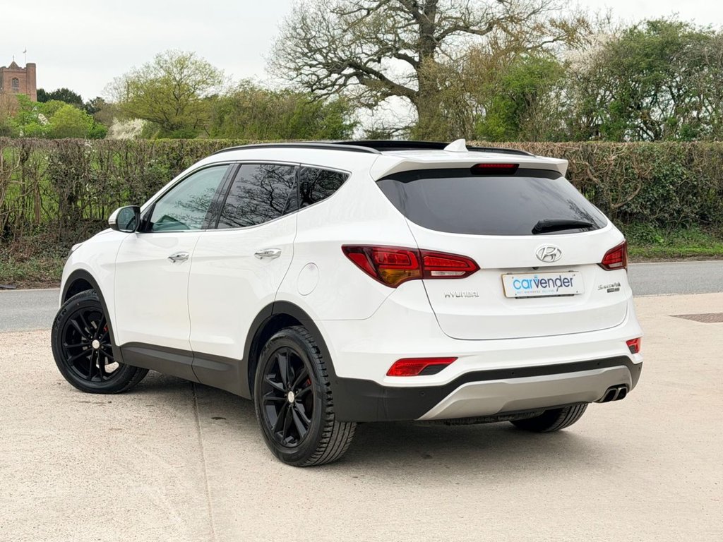 USED 2016 65 HYUNDAI SANTA FE 2.2 CRDi Blue Drive Premium SE SUV 5dr Diesel Auto 4WD Euro 6 (s/s) (7 Seat) (200ps) 5 Services|Roof|Camera|SatNav|R.F Sensors|Heated & Cold Seats|