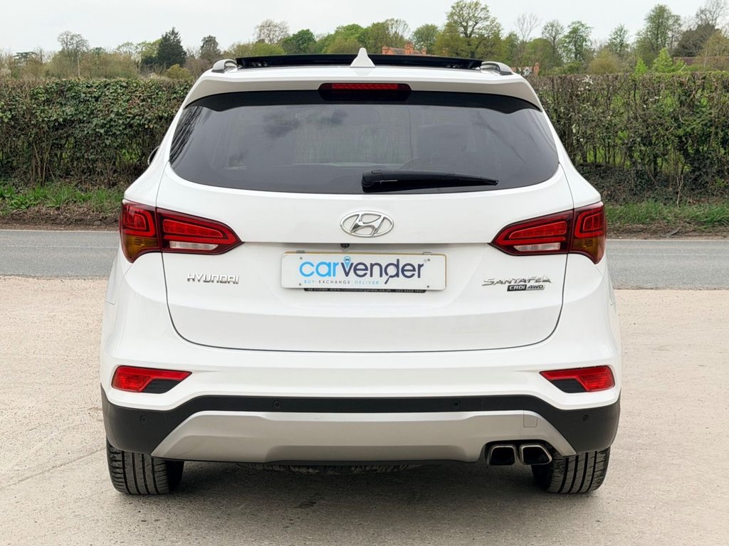 USED 2016 65 HYUNDAI SANTA FE 2.2 CRDi Blue Drive Premium SE SUV 5dr Diesel Auto 4WD Euro 6 (s/s) (7 Seat) (200ps) 5 Services|Roof|Camera|SatNav|R.F Sensors|Heated & Cold Seats|