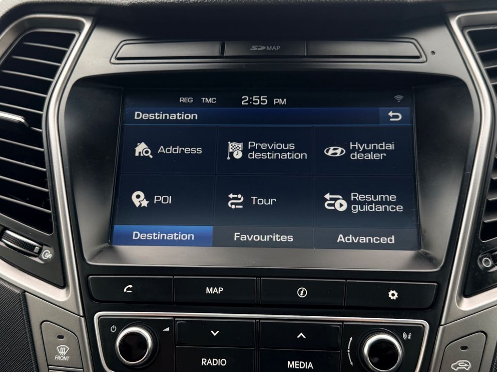 USED 2016 65 HYUNDAI SANTA FE 2.2 CRDi Blue Drive Premium SE SUV 5dr Diesel Auto 4WD Euro 6 (s/s) (7 Seat) (200ps) 5 Services|Roof|Camera|SatNav|R.F Sensors|Heated & Cold Seats|