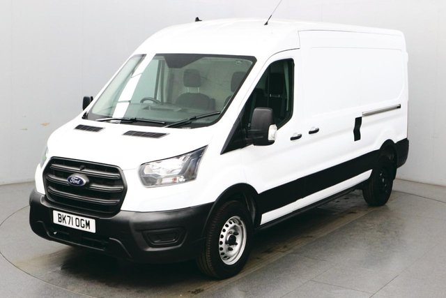 2021 71 FORD TRANSIT 2.0 350 EcoBlue Leader FWD 130 BHP L3 H2 Euro 6 ULEZ Compliant Voice Control System | DAB Digital Radio