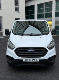 USED 2018 18 FORD TRANSIT CUSTOM 2.0 320 EcoBlue Crew Van Double Cab 5dr Diesel Manual L2 H1 Euro 6 (6 Seat) (130 ps) A/C | BLUETOOTH | HEATED WINDSCREEN