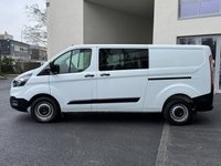 USED 2018 18 FORD TRANSIT CUSTOM 2.0 320 EcoBlue Crew Van Double Cab 5dr Diesel Manual L2 H1 Euro 6 (6 Seat) (130 ps) A/C | BLUETOOTH | HEATED WINDSCREEN