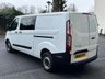 USED 2018 18 FORD TRANSIT CUSTOM 2.0 320 EcoBlue Crew Van Double Cab 5dr Diesel Manual L2 H1 Euro 6 (6 Seat) (130 ps) A/C | BLUETOOTH | HEATED WINDSCREEN