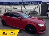 USED 2017 17 AUDI A3 1.5 TFSI CoD S line Sportback 5dr Petrol Manual Euro 6 (s/s) (150 ps) 
