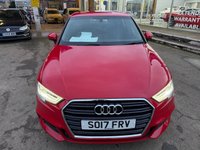 USED 2017 17 AUDI A3 1.5 TFSI CoD S line Sportback 5dr Petrol Manual Euro 6 (s/s) (150 ps) 