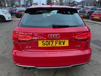 USED 2017 17 AUDI A3 1.5 TFSI CoD S line Sportback 5dr Petrol Manual Euro 6 (s/s) (150 ps) 