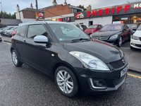 USED 2014 64 SUZUKI SWIFT 1.2 SZ-L Hatchback 3dr Petrol Manual Euro 5 (94 ps) Buy with Complete Confidence from Sheriff Motors, All our vehicles are extensively road tested and thoroughly inspected prior to sale. Each vehicle comes with a new 1 year mot and we rectify all advisories and failures at no additional cost to our customers, plus a full oil and filter service. For added peace of mind, every car includes a 6 month complimentary RAC Warranty, 12 months Rac Breakdown Cover giving you complete confidence when you buy from Sheriff Motors.
