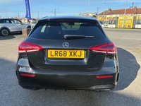USED 2018 68 MERCEDES-BENZ A-CLASS 1.5 A180d AMG Line Hatchback 5dr Diesel 7G-DCT Euro 6 (s/s) (116 ps) 2 OWNERS FROM NEW* 5 STAMP MERCEDES SERVICE HISTORY* REVERSING CAMERA* AUTOMATIC* PADDLE SHIFT* ELECTRIC HANDBRAKE* CRUISE CONTROL* AUTO START / STOP* LANE / SPEED / BRAKE ASSIST* ECO / SPORT / COMFORT MODE