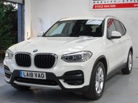 USED 2018 18 BMW X3 2.0 20d SE SUV 5dr Diesel Auto xDrive Euro 6 (s/s) (190 ps) SAT NAV-HTD LEATHER-BLUETOOTH