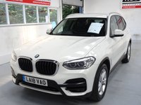 USED 2018 18 BMW X3 2.0 20d SE SUV 5dr Diesel Auto xDrive Euro 6 (s/s) (190 ps) SAT NAV-HTD LEATHER-BLUETOOTH