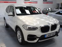 USED 2018 18 BMW X3 2.0 20d SE SUV 5dr Diesel Auto xDrive Euro 6 (s/s) (190 ps) SAT NAV-HTD LEATHER-BLUETOOTH