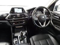 USED 2018 18 BMW X3 2.0 20d SE SUV 5dr Diesel Auto xDrive Euro 6 (s/s) (190 ps) SAT NAV-HTD LEATHER-BLUETOOTH