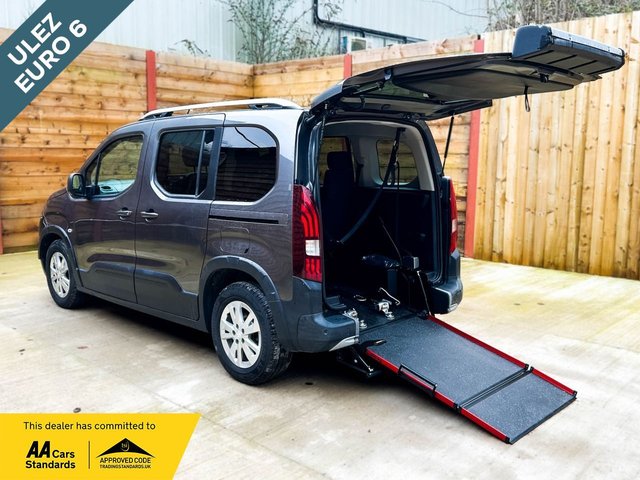 View our Peugeot Rifter 4 Seat Auto Wheelchair Accessible Disabled Access Vehicle WAV