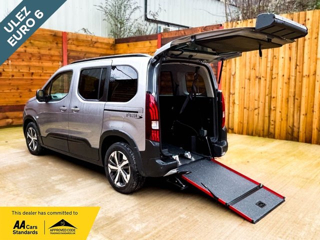 View our Peugeot Rifter 3 Seat Auto Wheelchair Accessible Disabled Access Vehicle WAV