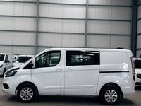 USED 2023 72 FORD TRANSIT CUSTOM 2.0 ECOBLUE DOUBLE CAB CREW VAN L1 H1 - NO VAT 