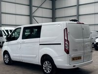 USED 2023 72 FORD TRANSIT CUSTOM 2.0 ECOBLUE DOUBLE CAB CREW VAN L1 H1 - NO VAT 