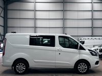 USED 2023 72 FORD TRANSIT CUSTOM 2.0 ECOBLUE DOUBLE CAB CREW VAN L1 H1 - NO VAT 