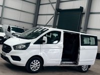 USED 2023 72 FORD TRANSIT CUSTOM 2.0 ECOBLUE DOUBLE CAB CREW VAN L1 H1 - NO VAT 