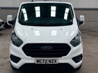 USED 2023 72 FORD TRANSIT CUSTOM 2.0 ECOBLUE DOUBLE CAB CREW VAN L1 H1 - NO VAT 