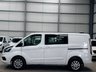 USED 2023 72 FORD TRANSIT CUSTOM 2.0 ECOBLUE DOUBLE CAB CREW VAN L1 H1 - NO VAT 
