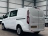 USED 2023 72 FORD TRANSIT CUSTOM 2.0 ECOBLUE DOUBLE CAB CREW VAN L1 H1 - NO VAT 